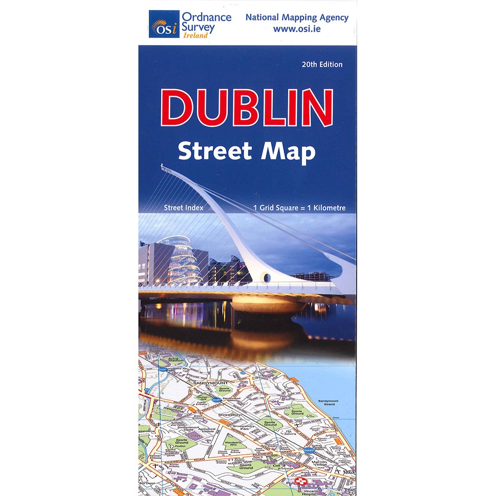 Dublin Street Map OS